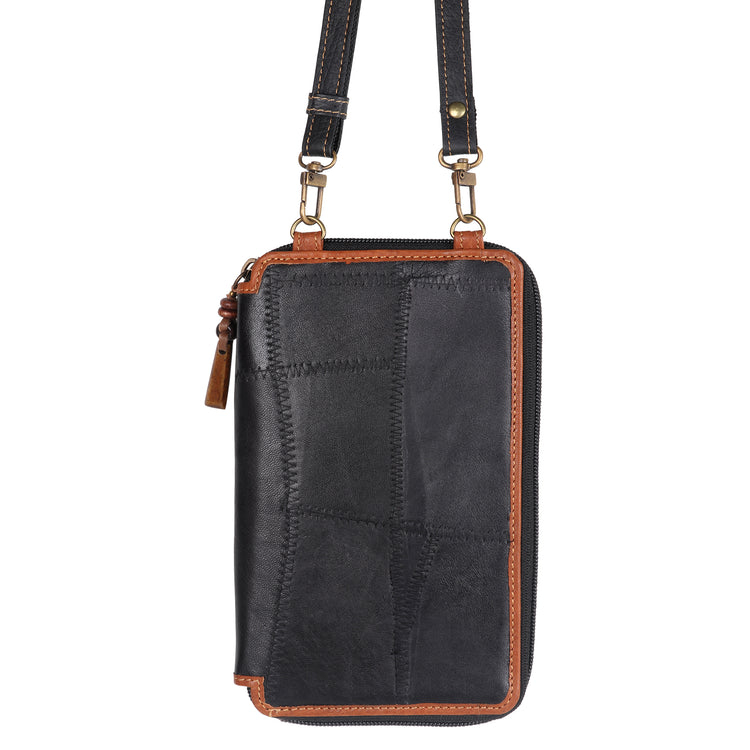 Prism Tiger Cellphone Crossbody Wallet