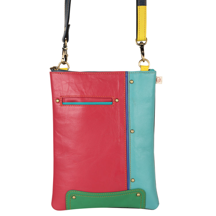 Colorful Small Crossbody with Front Cellphone Pocket