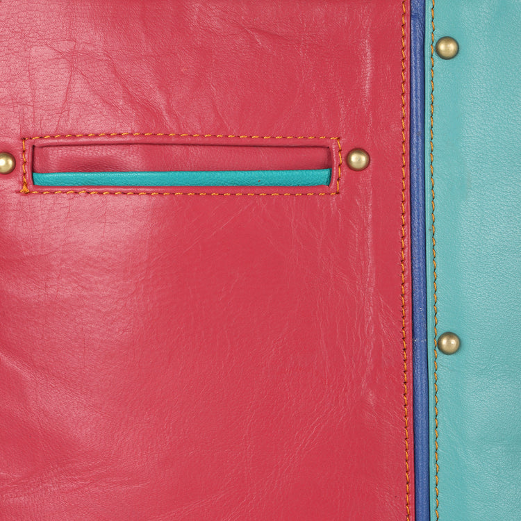 Colorful Small Crossbody with Front Cellphone Pocket