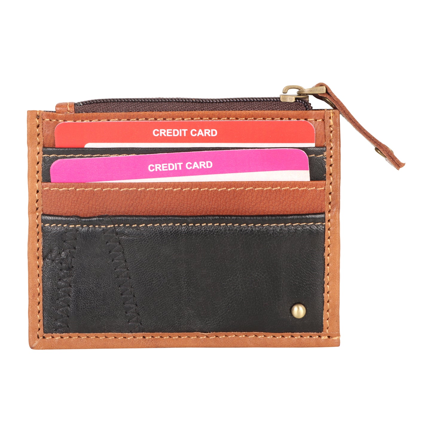 Small Card Wallet - Carbon
