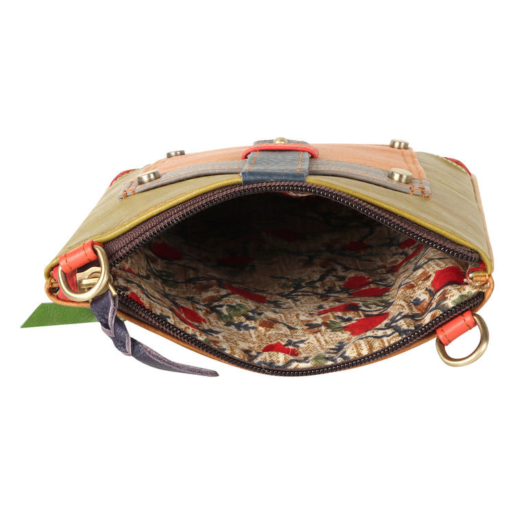 Colorful Small Crossbody Brisk Front Pocket Reg
