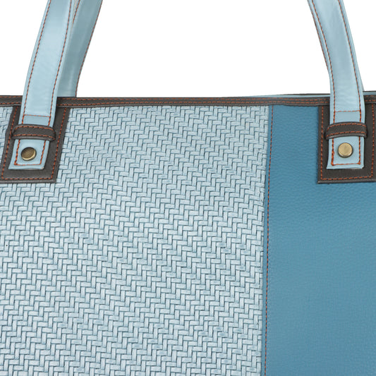 FOXIE - Evelyn Large Conceal Carry Shoulder Shoulder Bag in Blue