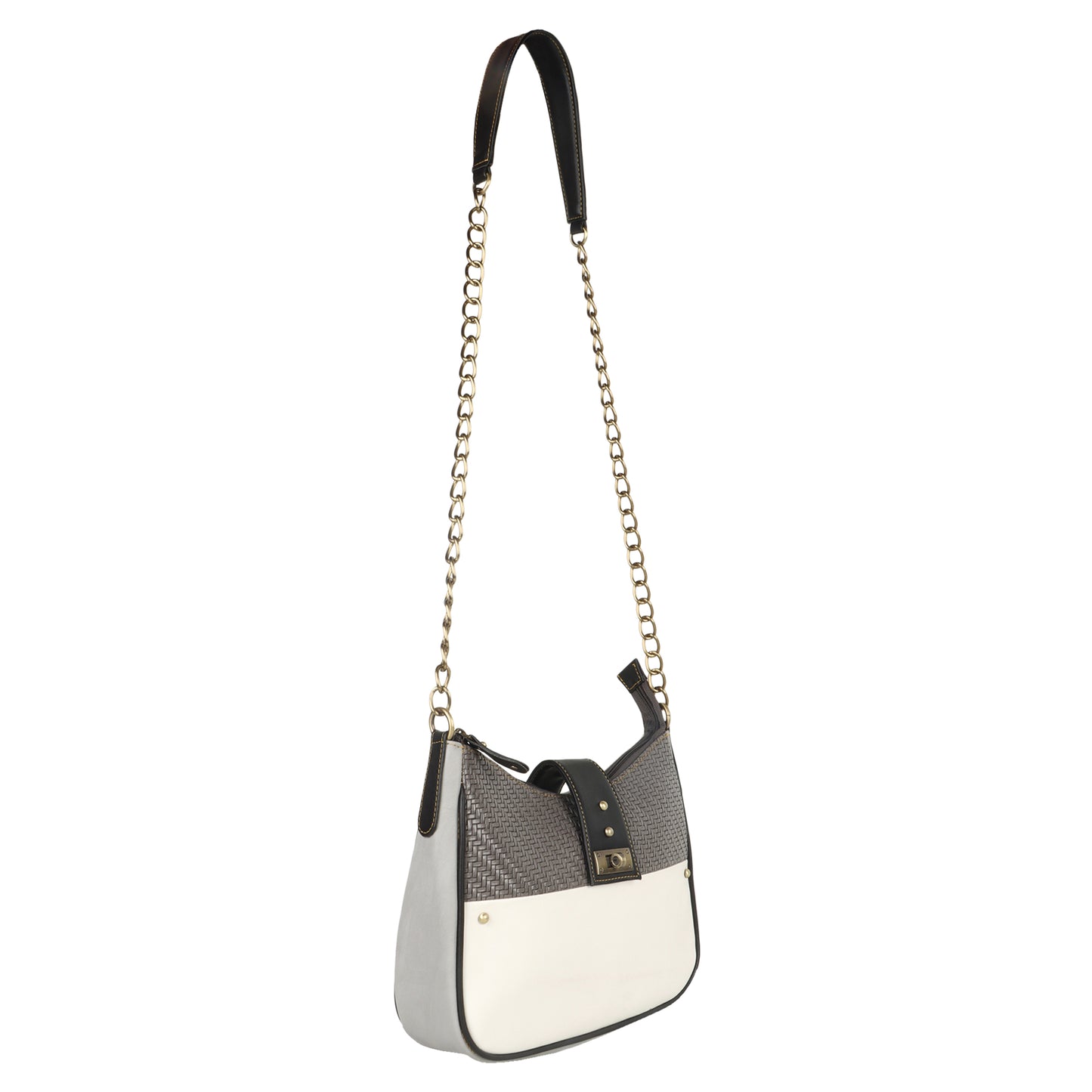 FOXIE - Chloe Crossbody Bag with Top Closure in White - 2nd Sale