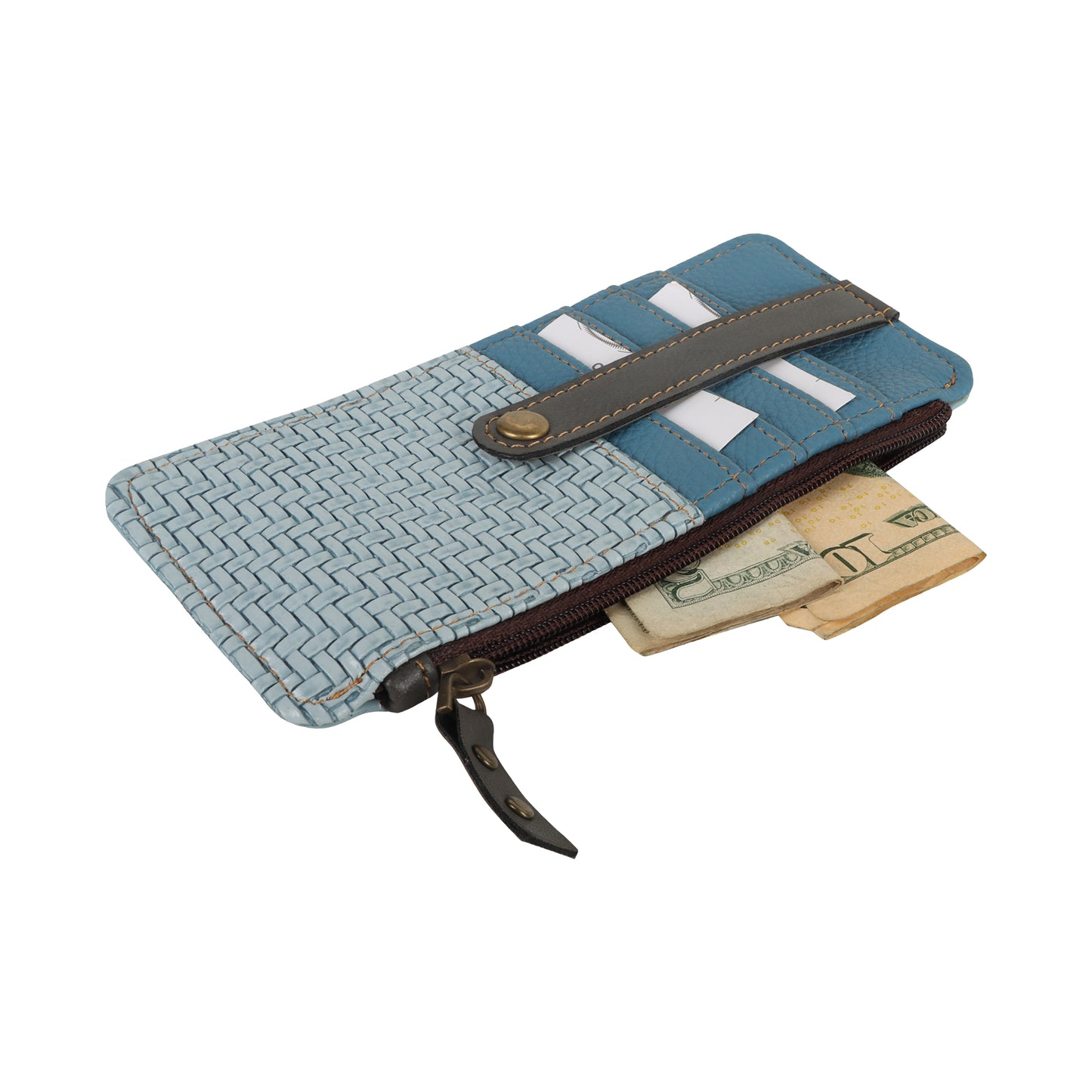 FOXIE - Amy 5-Star Wallet with 5 CC Slots in Blue