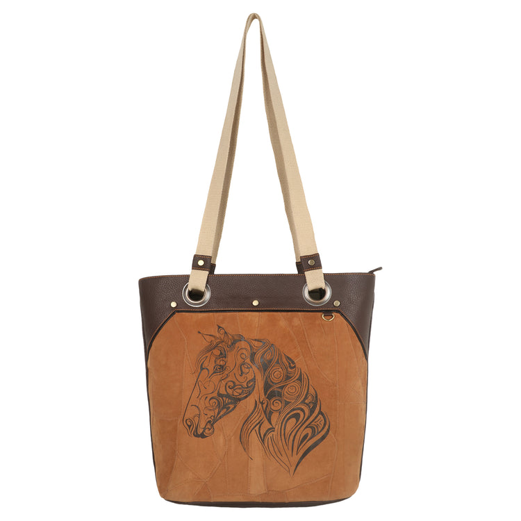 Tram Horse Tote