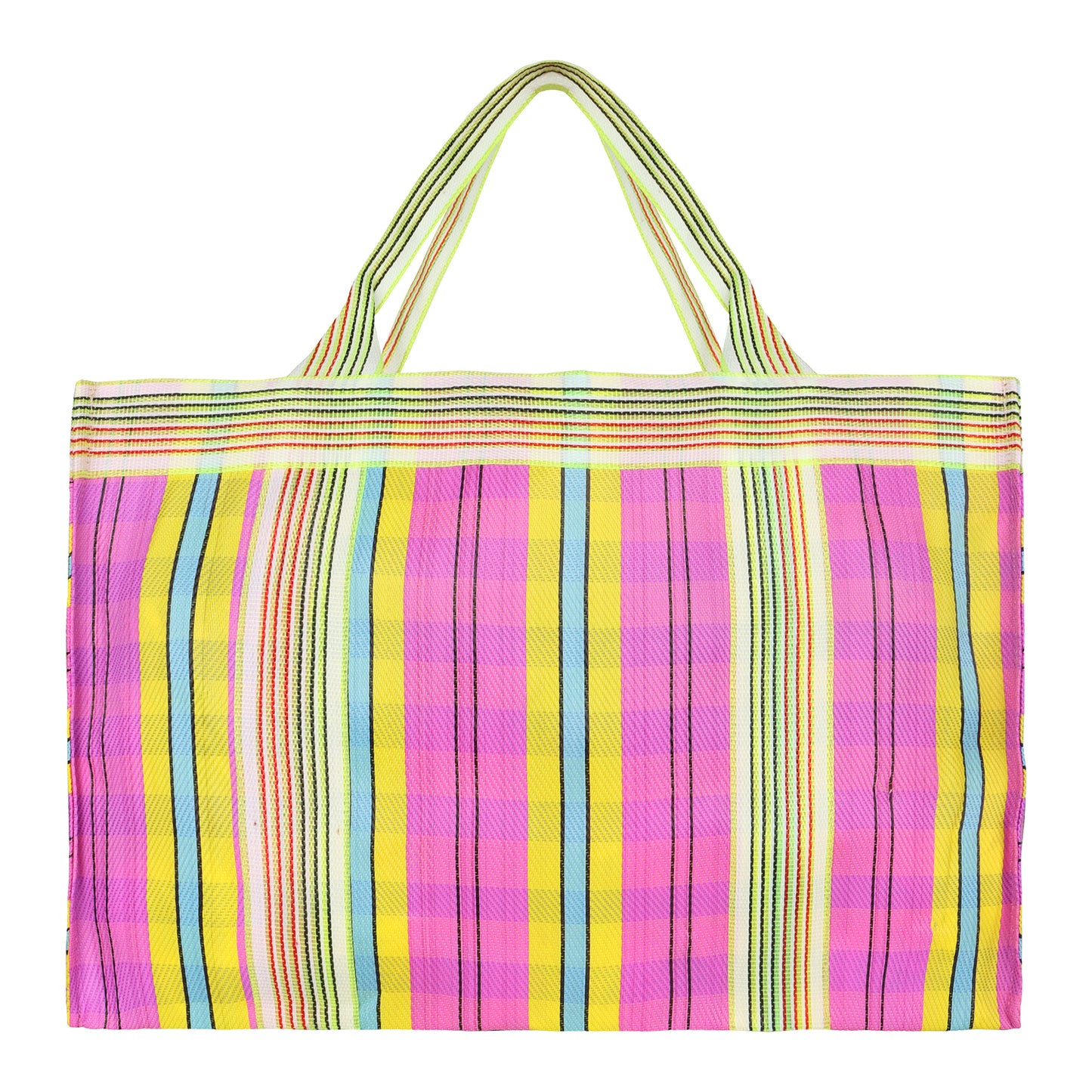 Isla Recyled Nylon XL Shopper Tote - Flamingo Pink Yl