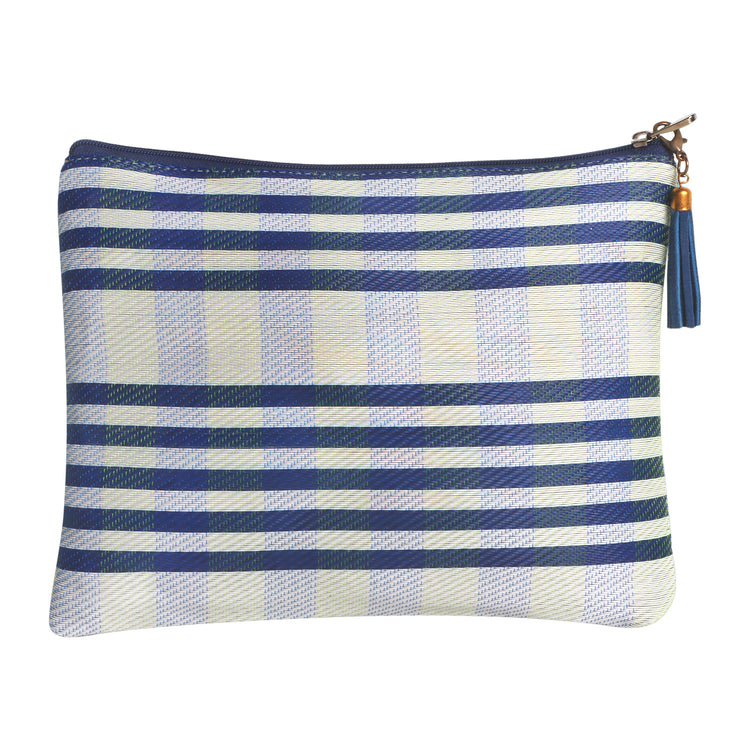 Kai Recycled Nylon Pouch - Fair Wind Wh/Bl