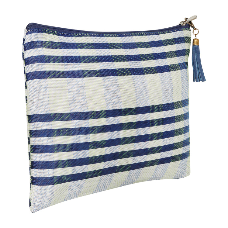 Kai Recycled Nylon Pouch - Fair Wind Wh/Bl