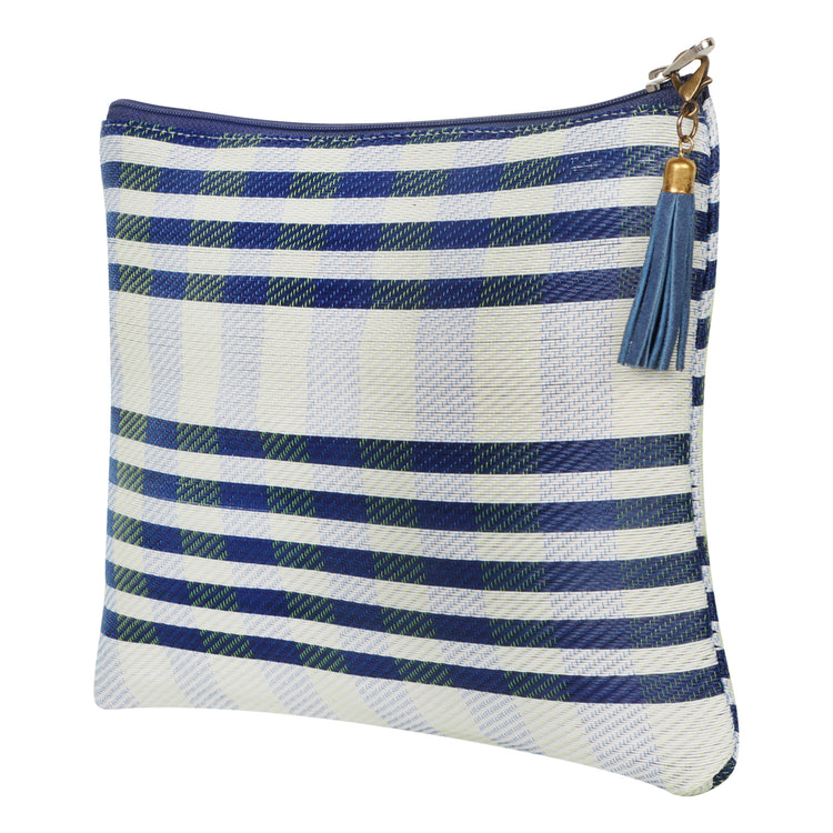 Kai Recycled Nylon Pouch - Fair Wind Wh/Bl