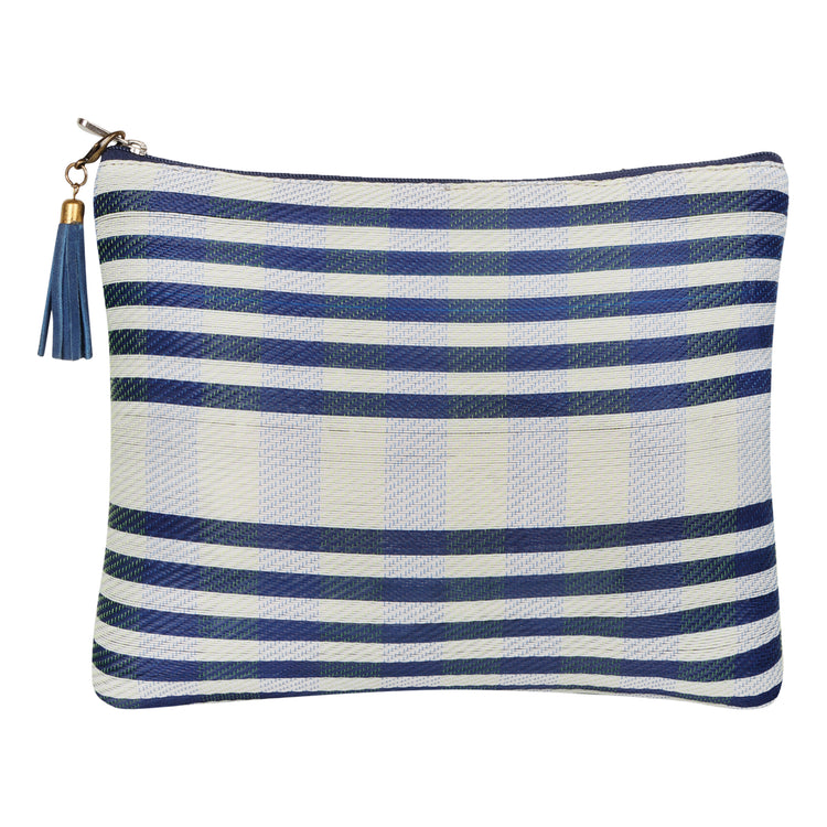 Kai Recycled Nylon Pouch - Fair Wind Wh/Bl