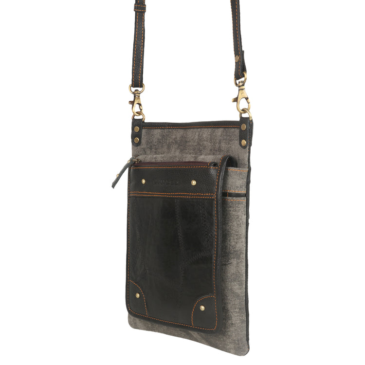 Vela Grey Crossbody