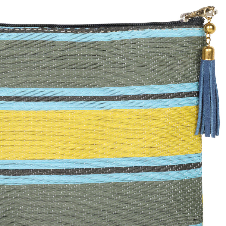 Kai Recycled Nylon Pouch - Piña Haze Yl/Gr