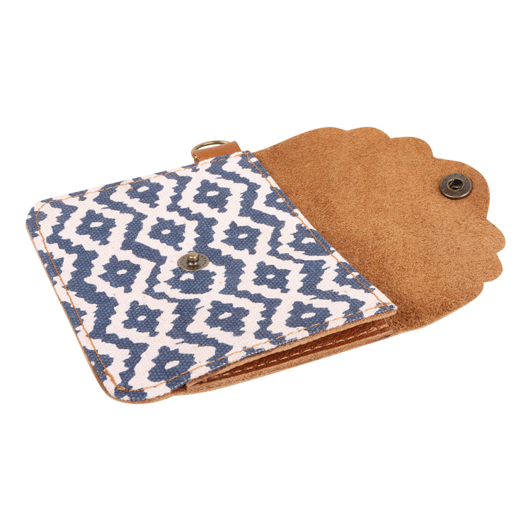 Coin Wallet Blue Tribal