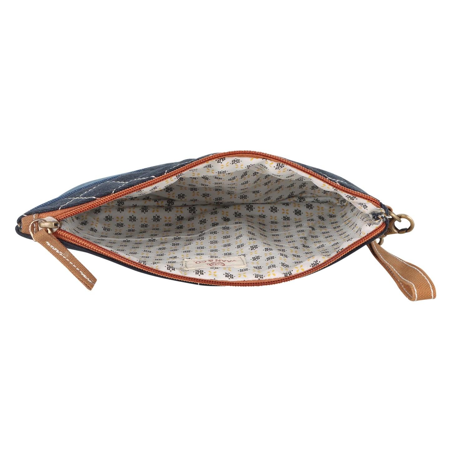Lou Denim Wristlet