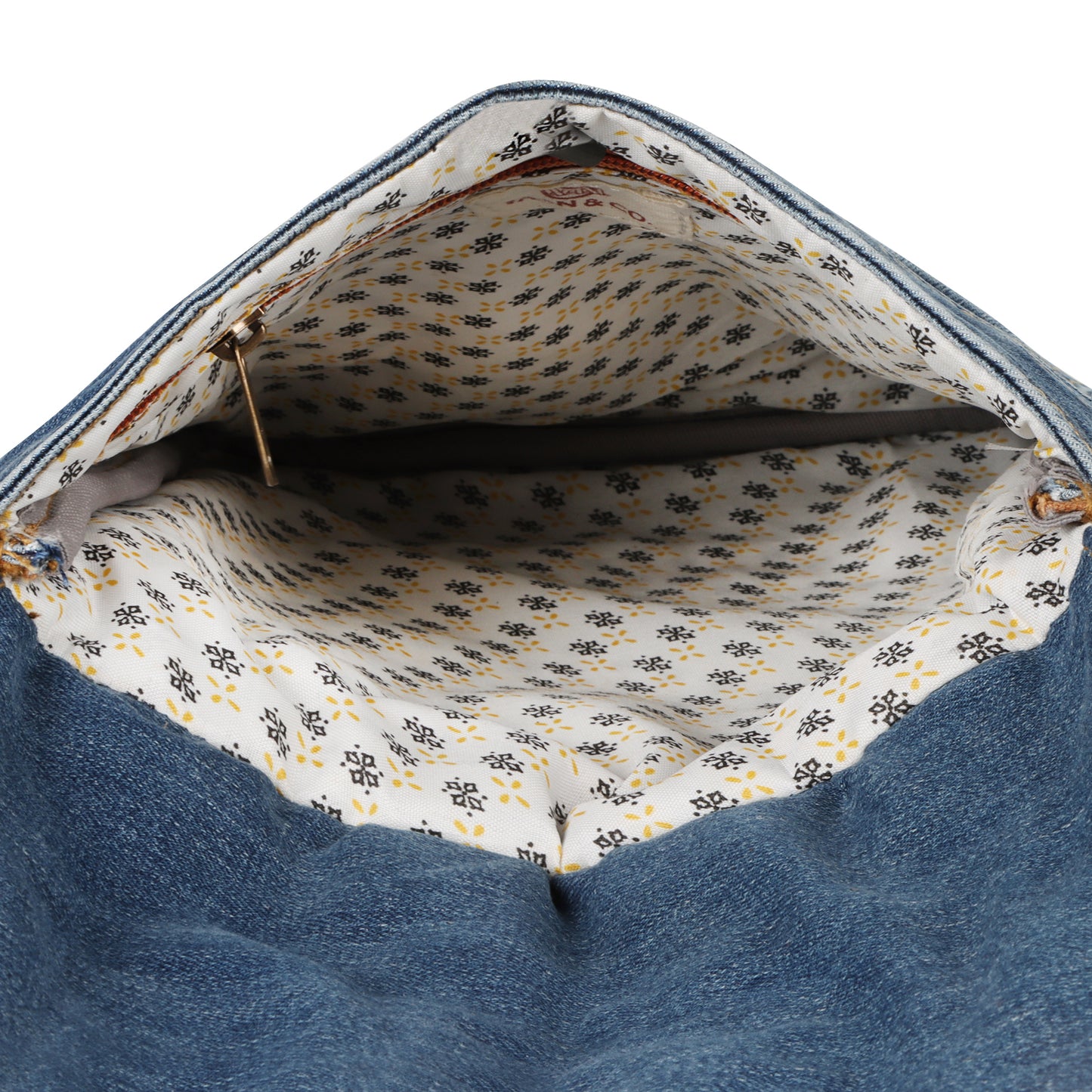 Kris Denim Crossbody Bag