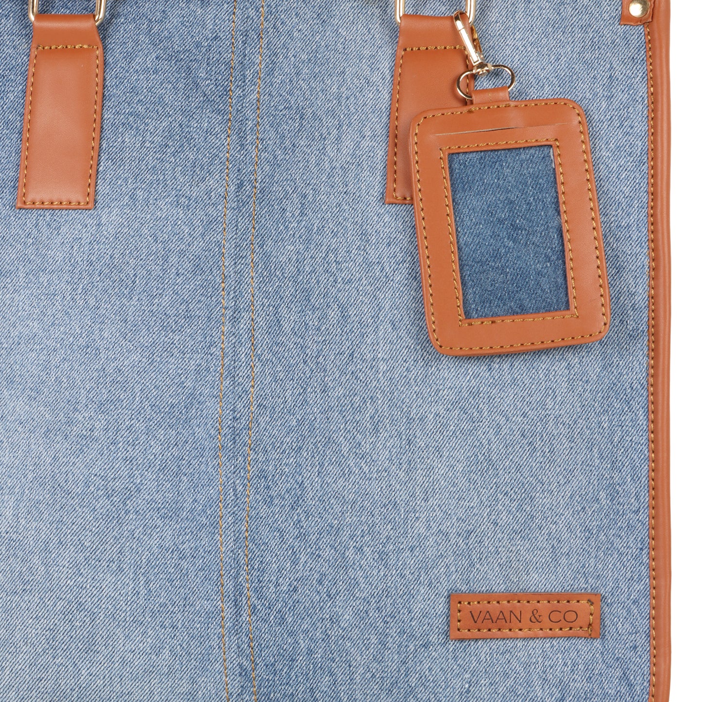 Madi Denim Shoulder Bag