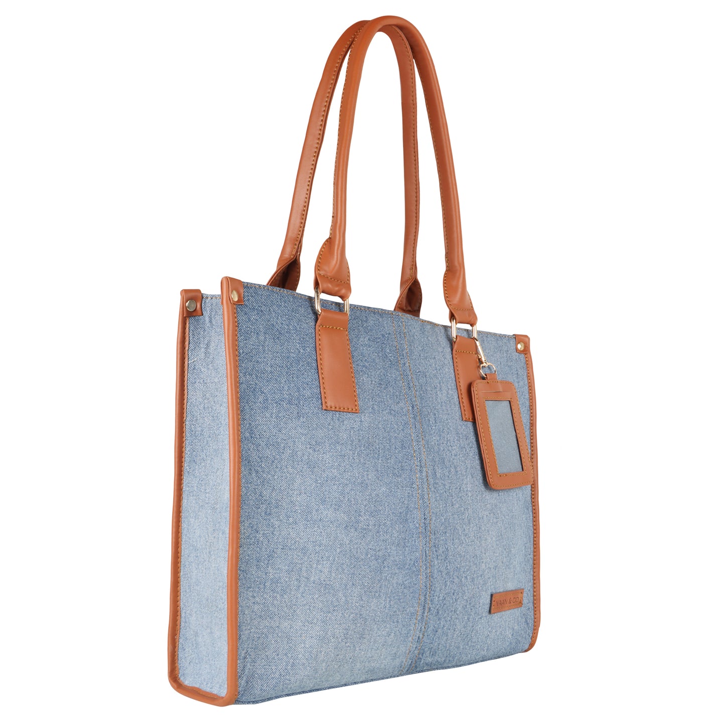 Madi Denim Shoulder Bag