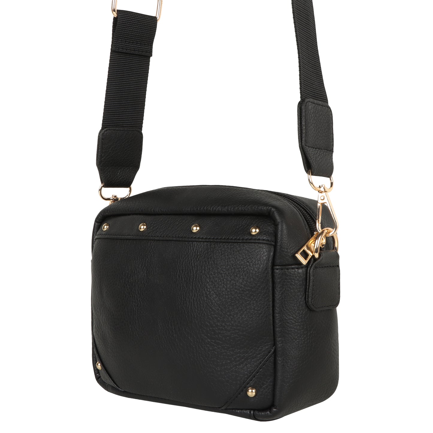 Millie Houndstooth Print Camera Bag