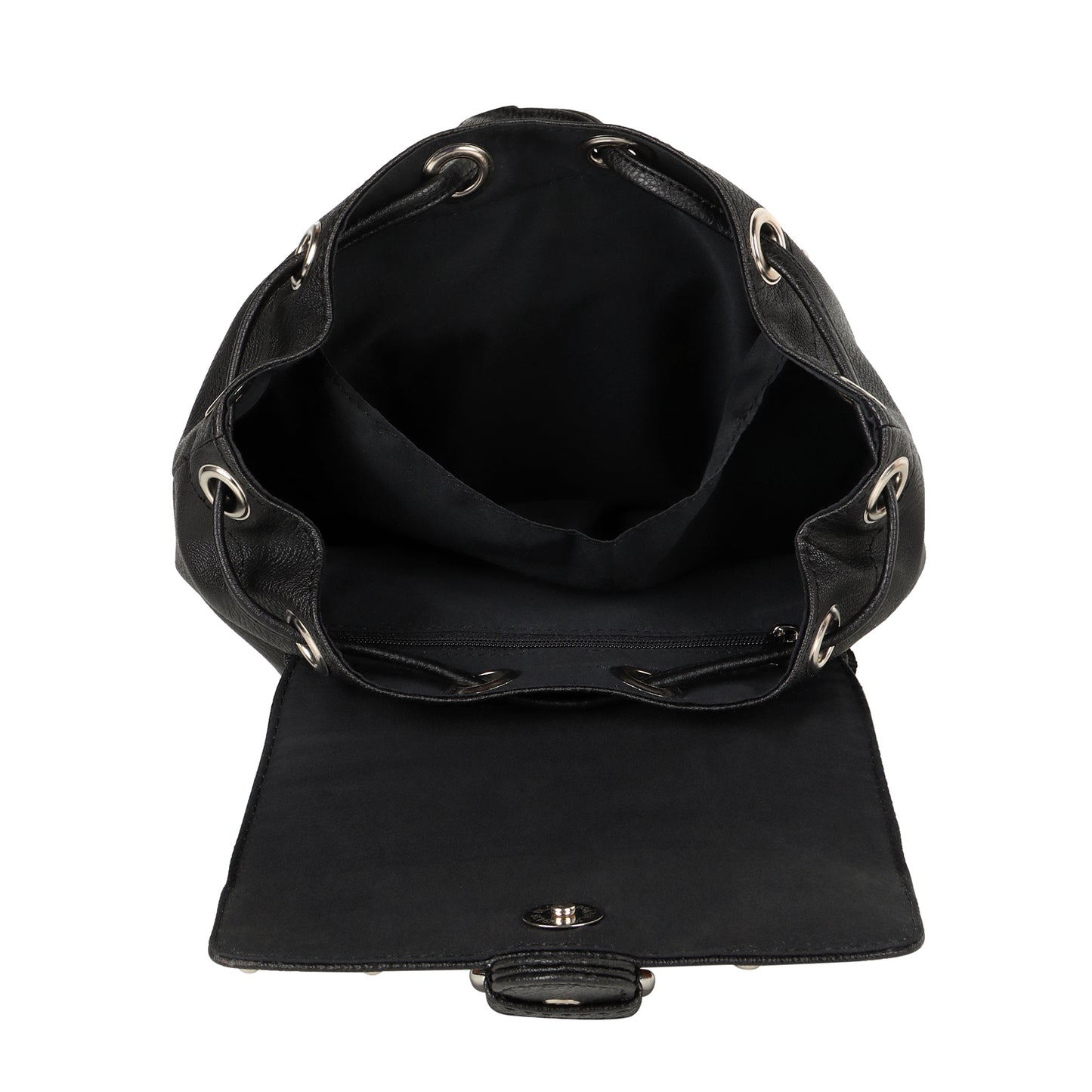 Melanie Brown Leather Mini Backpack
