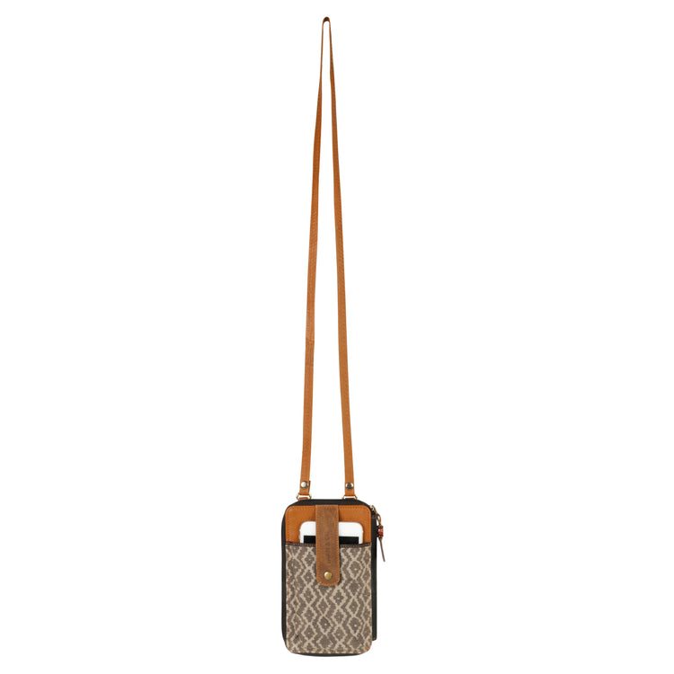 Prism Pebble Cellphone Crossbody Wallet