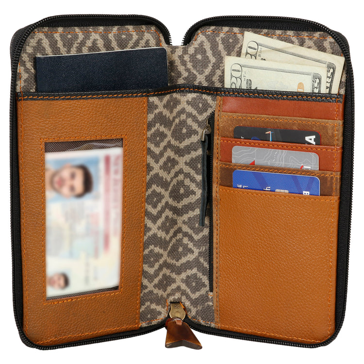 Prism Pebble Cellphone Crossbody Wallet