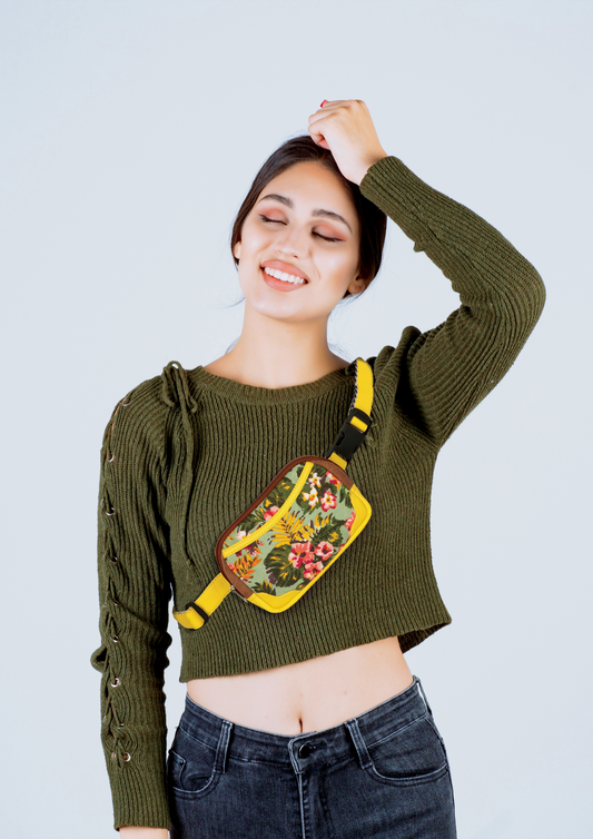 Journie Adjustable Belt Bag - Summer Jungle