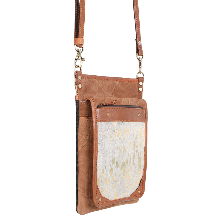 Birch Rawhide Crossbody