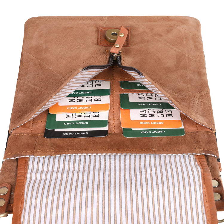 Birch Rawhide Crossbody