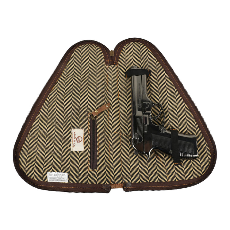 Cora Rawhide Concealed Carry Cover - Large