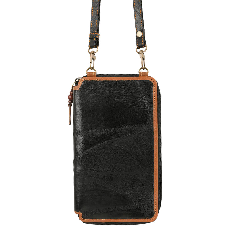 Hannah Rawhide Cellphone Crossbody