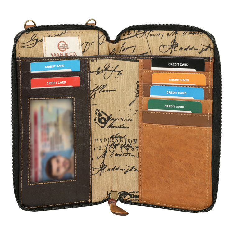 Hannah Rawhide Cellphone Crossbody