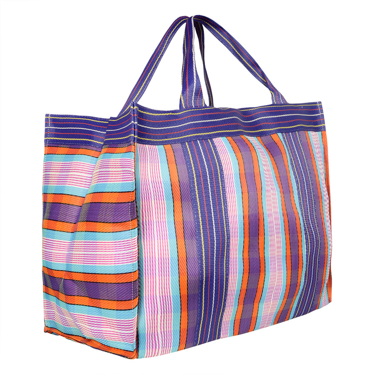 Isla Recyled Nylon XL Shopper Tote - Orchid Pop Pr/PI
