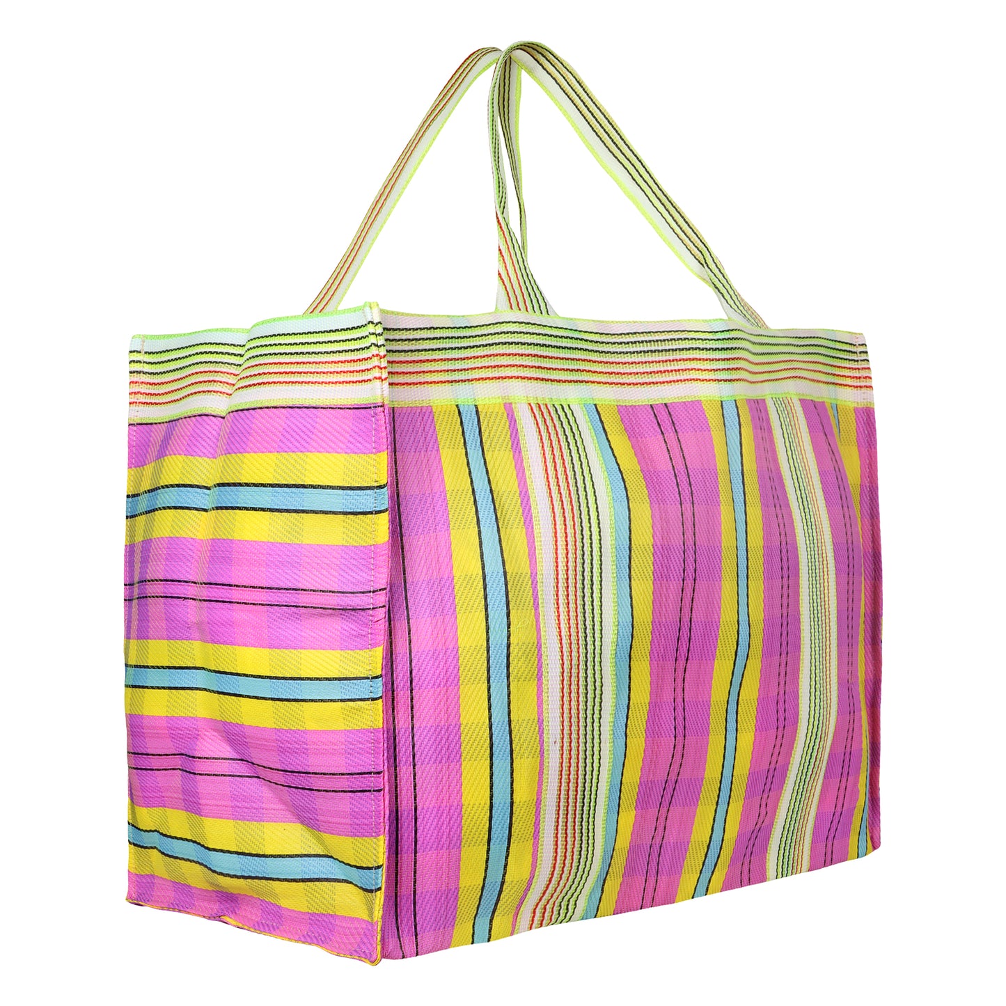 Isla Recyled Nylon XL Shopper Tote - Flamingo Pink Yl