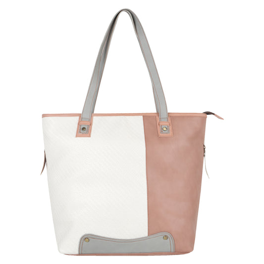 FOXIE - Evelyn Large Conceal Carry Shoulder Shoulder Bag in White