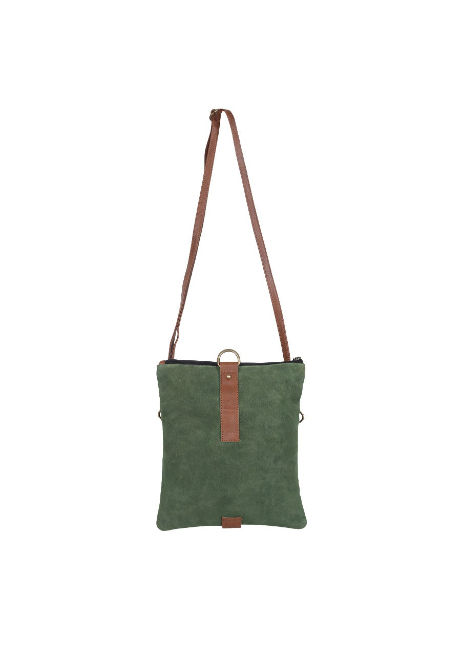 Drift Waxed Canvas Foldable Crossbody Bag