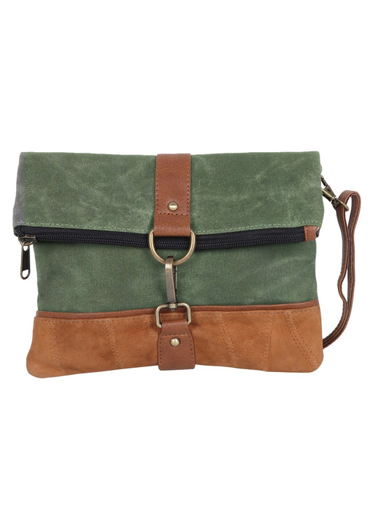 Drift Waxed Canvas Foldable Crossbody Bag