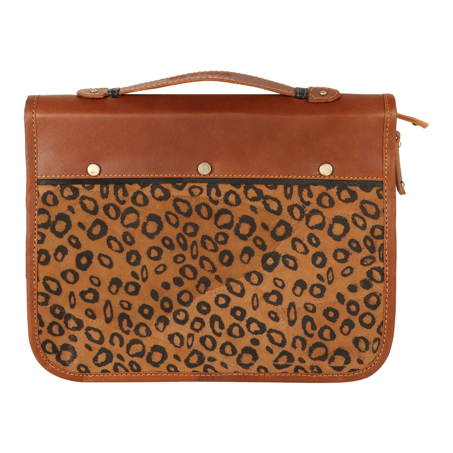 Bible Cover Cheetah Medium