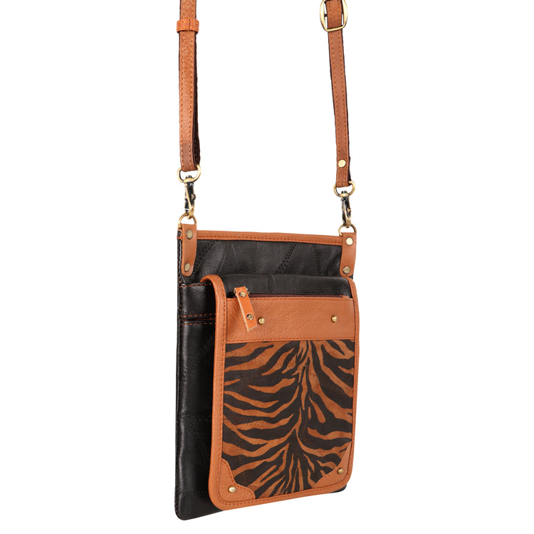 Safari Tiger Vela Crossbody