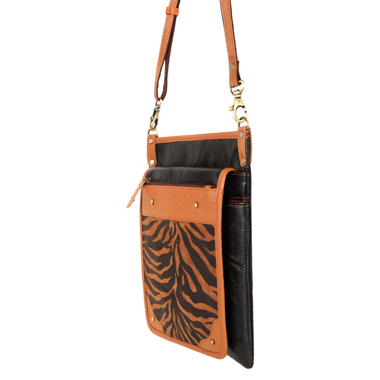 Safari Tiger Vela Crossbody