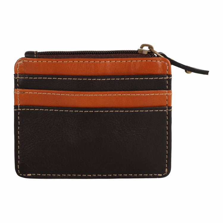 Black Leather CC Wallet