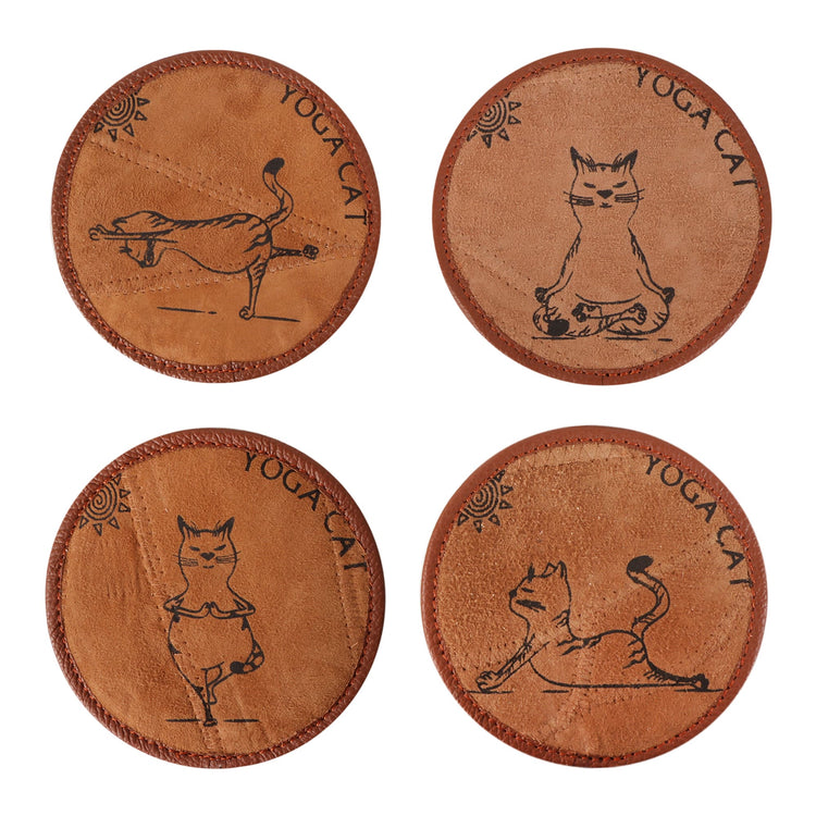 Cat Coaster Set of 4
