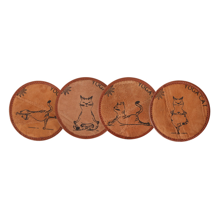 Cat Coaster Set of 4