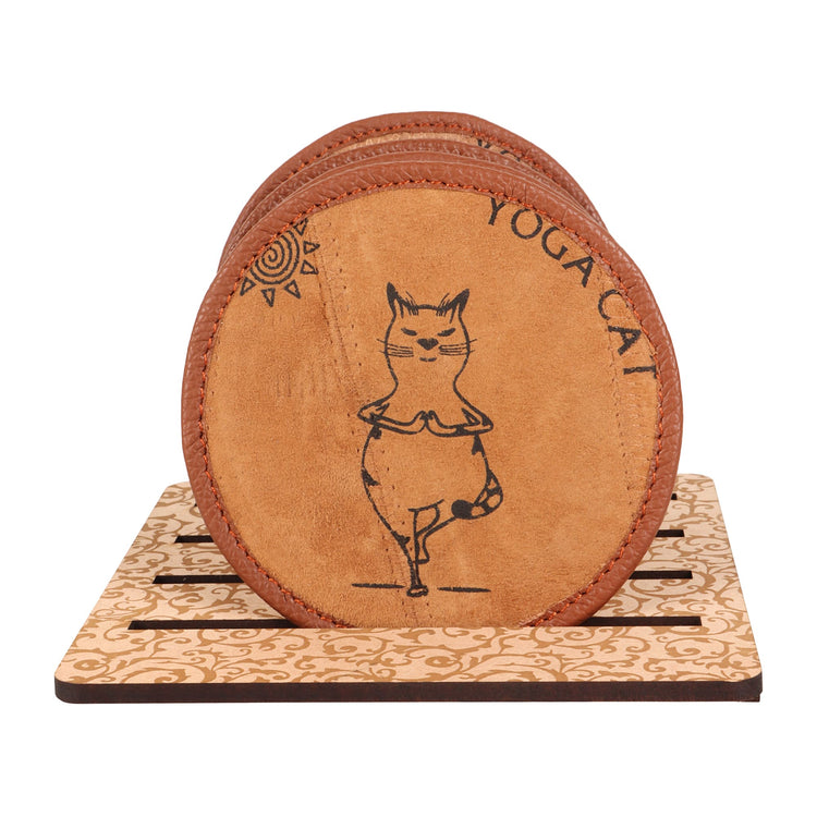Cat Coaster Set of 4
