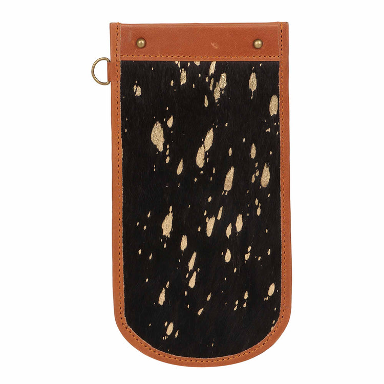 Black Rawhide Eyeglass Case
