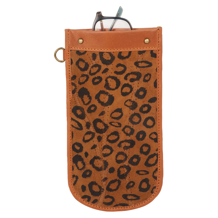 Soft Eyeglass Cover - Cheetah
