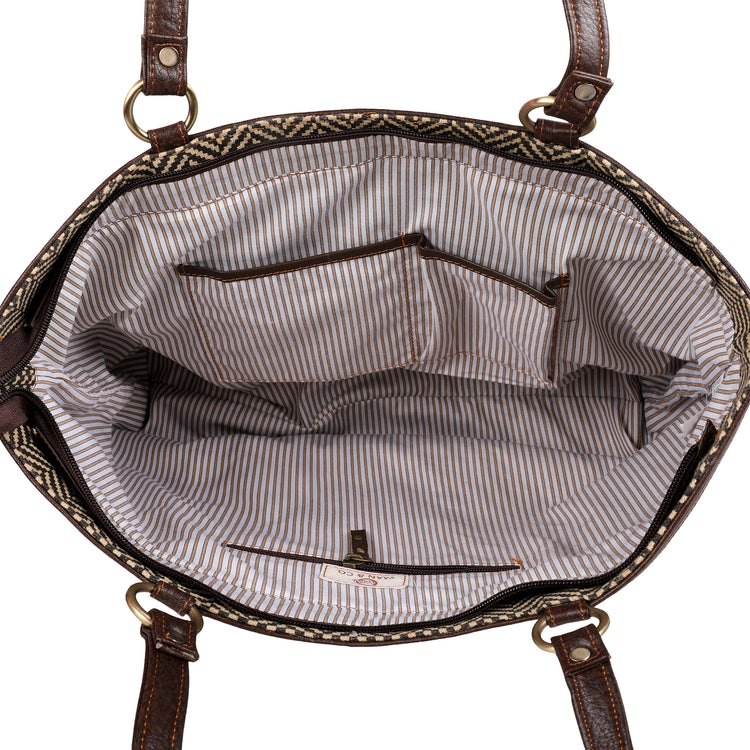 Nevada Rawhide Tote