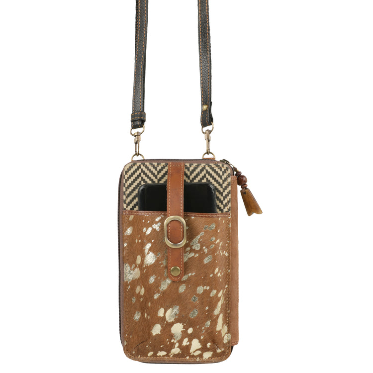 Grace Rawhide Cellphone Crossbody