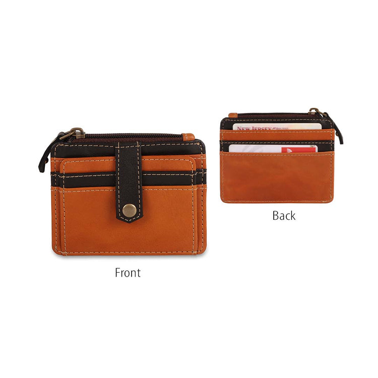 Tan Leather CC Wallet