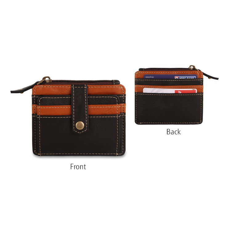 Black Leather CC Wallet