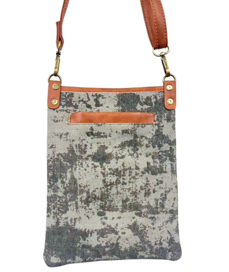 Tiah Crossbody Bag w/ Hidden CC Slots - Carbon Grey